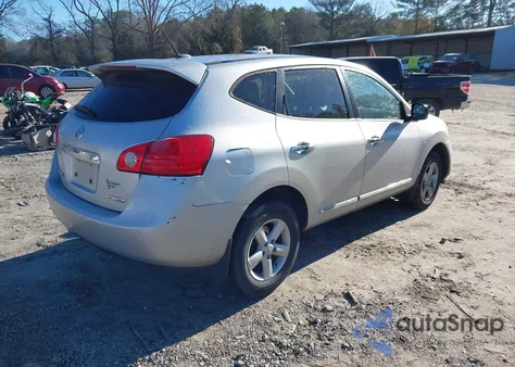 2012 Nissan Rogue S из США, поврежденный, VIN JN8AS5MT1CW612455